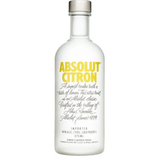 AbsolutCitronVodka375ml
